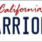 NBA Golden State Warriors License Plate Team State Background Metal Tag Curry