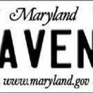 NFL Baltimore Ravens Novelty Metal License Plate State Background Car Truck