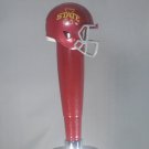 NCAA Iowa State Cyclones Tap Handle NCAA Football Beer Keg Red Wood