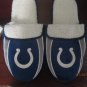 NWT NFL STRIPE LOGO SLIDE SLIPPERS - INDIANAPOLIS COLTS - EXTRA LARGE