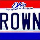 NFL Cleveland Browns Novelty Metal License Plate State Background Car Mayfield
