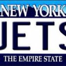 NFL New York Jets  Novelty Metal License Plate State Background Car Truck