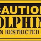 NFL Miami Dolphins License Plate Metal Novelty Caution Fan Sign Car Truck