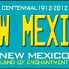 NCAA New Mexico License Plate Novelty Metal State Background Lobos Truck  Auto