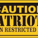 NFL New England Patriots License Plate Metal Novelty Caution Fan Sign Truck