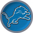 Detroit Lions  Luncheon Plates Party Kit for 8 NFL Tailgate Team Logo