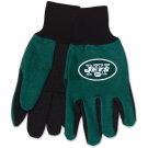 NFL NEW YORK JETS WORK GLOVES  ALL PURPOSE/UTILITY  ADULTS BLACK DARNOLD