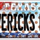 NBA Dallas Mavericks Fan License Plate State Background Metal Tag U.S.A  Auto