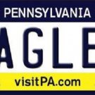 NFL Philadelphia Eagles Novelty Metal License Plate State Background Car Truck