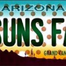 NBA Phoenix Suns Fan License Plate State Background Metal Tag U.S.A. Auto