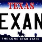 NFL Houston Texans  Novelty Metal License Plate State Background Car Truck Watt