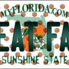 NBA Miami Heat Fan License Plate State Background Metal Tag U.S.A. Auto Wade