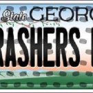 NHL Thrashers Fan License Plate State Background Metal Tag Atlanta Stanley Cup
