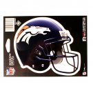 NFL Denver Broncos Decal Helmet Wincraft  5.25" x 6.25" Multi Use Miller