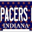 NBA Indiana Pacers Fan License Plate State Background Metal Tag U.S.A Auto