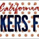 NBA Los Angeles Lakers Fan License Plate State Background Metal Tag U.S.A. Auto