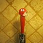NCAA Rutgers Scarlet Knights Tap Handle Kegerator Football Beer Keg Red Wood