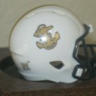 NCAA Navy Midshipman Custom Speed Pocket Pro Helmet Mascot Military Logo White