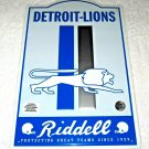 NFL Detroit Lions Retro Tin Sign Man Cave Wall Bar Decor  17.5" H x 11.5" W