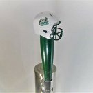 NCAA UNC Charlotte 49ers Tap Handle Football Beer Kegerator Green Wood Logo