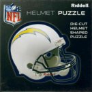 NFL San Diego Chargers Helmet Shaped Jigsaw Puzzle 100 Pieces