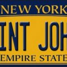 NCAA St Johns  License Plate State Background Metal Tag  U.S.A."  Decor