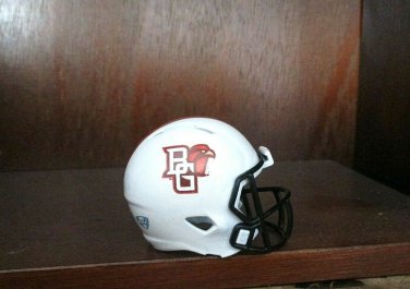 NCAA Bowling Green Falcons Custom Pocket Pro Helmet White Logo Riddell MAC