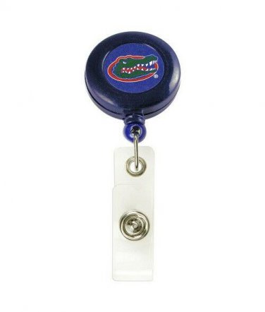 NCAA Florida Gators Badge Holder Reel - Retractable Lanyard Team UF Swamp