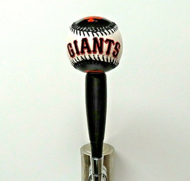 MLB San Francisco Giant  Beer Tap Handle Pub Kegerator Baseball Black New
