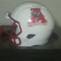 NCAA Alabama Custom Pocket Pro Helmet Crimson Tide White Logo SEC Football