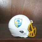 NFL San Diego Chargers Throwback Custom Helmet Pocket Pro White Retro Fred Dean
