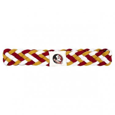 NCAA Florida State Seminoles Braided Headband Team Noles Colors FSU Football New