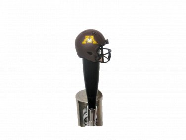 NCAA Minnesota Beer Tap Handle Kegerator Golden Gophers Football Wood Logo B10