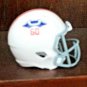 NFL Patriots Custom Helmet Speed Pocket Pro Throwback Logo Retro New England