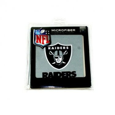 NFL Oakland Raiders Microfiber Cleaning Cloth for Glasses Sunglasses TV