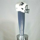 NCAA Akron Zips Tap Handle Kegerator Football Beer Keg Navy Wood MAC Mancave New