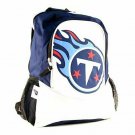 NFL TITANS BACKPACK HYPE LOGO STYLE BAG STUDENT SCHOOL 17"X 13" x 5"