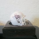 NCAA Texas A&M Aggies Custom Helmet White Pocket Pro Logo SEC Football Gig' Em