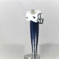 NCAA Navy Midshipman Beer Tap Handle Football Kegerator White Military Wood New