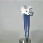 NCAA Navy Midshipman Beer Tap Handle Football Kegerator White Military Wood New