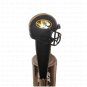 NCAA Missouri Tigers Tap Handle Football Beer Kegerator Keg Wood Black