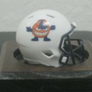 NCAA Syracuse Orange Custom Pocket Pro Helmet White  Speed Mascot Logo ACC Retro