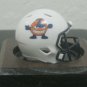 NCAA Syracuse Orange Custom Pocket Pro Helmet White  Speed Mascot Logo ACC Retro