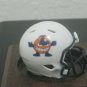 NCAA Syracuse Orange Custom Pocket Pro Helmet White Speed Mascot Logo ACC Retro
