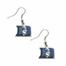 NCAA Duke Blue Devils  Dangle Earrings Hypo-Allergenic J Hook Team Logo Jewelry