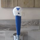 NCAA Buffalo Bulls Beer Tap Handle  Football Kegerator Keg Blue Wood MAC
