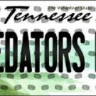 NHL Nashville Predators Fan License Plate State Background Metal Tag  U.S.A."