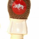 NCAA Arkansas Razorbacks Bottle Stopper -Sculpted Ceramic Bar Wine Big12 Bevo