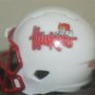NCAA Nebraska Mascot Helmet Custom Pocket Pro  Logo White Big 10 Red