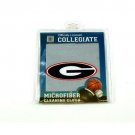 NCAA Georgia Bulldogs Microfiber Cleaning Cloth for Glasses Sunglasses TV
